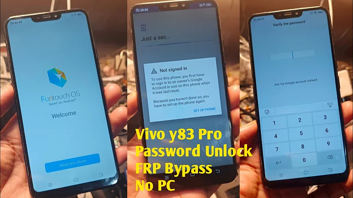 Vivo y83 Pro Password Unlock | Vivo y83 pro FRP Bypass Without PC 2025