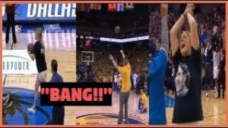 NBA Fans Make Half Court Shots in every Team!! - Compilation