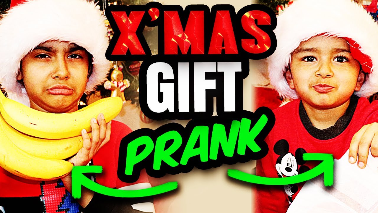 Getting Pranked by our Parents with Fake Gifts! 🎅#shorts