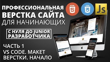 Профессиональная верстка сайта - адаптивное меню на чистом html css