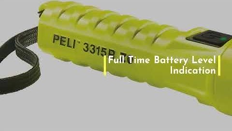 Intrinsically Safe Flashlight Peli 3315RZ0