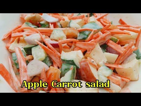 Healthy Apple Carrot salad