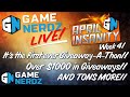 Game nerdz live  giveaway a thon plus april insanity week 4 golden geek awards and more