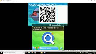 How to use QR codes in pokemon Ultra Sun Citra / Como usar  codigos QR en pokemon Ultra Sol Citra screenshot 4