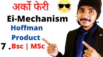 नेपाली मा  Ei Mechanism Or Pyrolytic Elimination Or Syn-Elimination | Orientation | Evidences -7