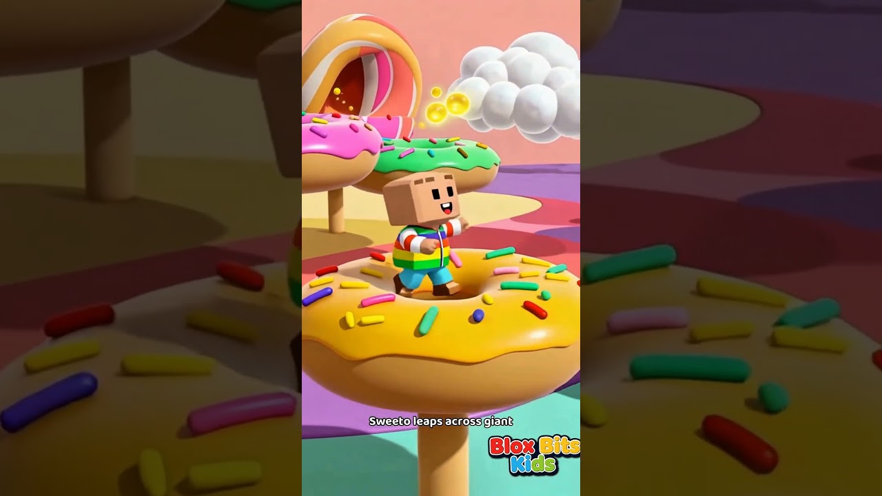 Sharing in a Roblox Candy World | 1 Minute Roblox Story 