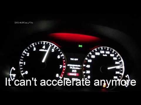Lexus GS 250 2012 - acceleration 0-... not enough km/h