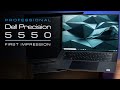 Dell Precision 5550 Unboxing And First Impression Hands On 