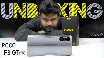 POCO F3 GT Unboxing & First impression ll in Telugu ll
