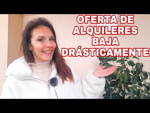 Última hora: oferta de alquileres baja drasticamente en España! #emigraraespaña #alicante