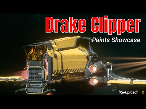 Drake Clipper All Paint Showcase Let S ROCK Re Upload Star Citizen Paint Showcase 4k