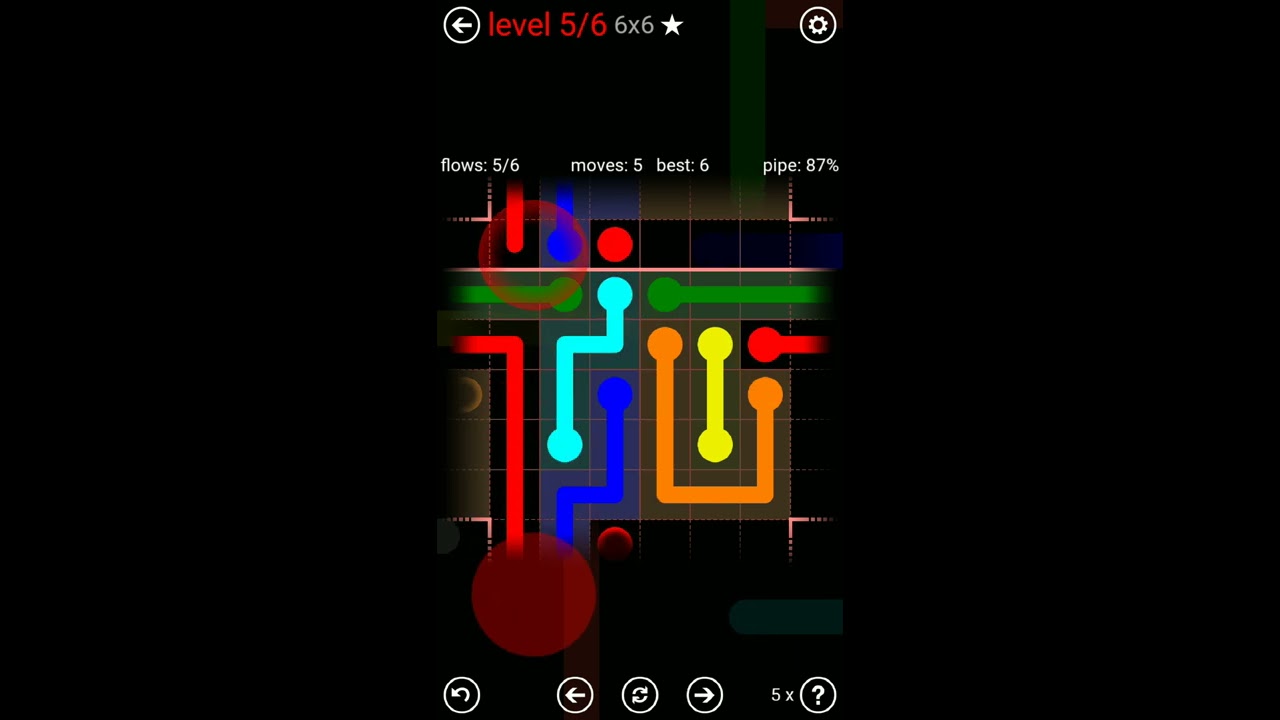 Warps 01092019 Flow Free Warps Daily Puzzles Solutions 01 09 2019 Youtube