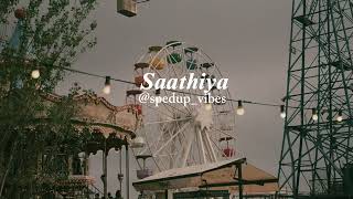 Saathiya [ SPED UP ] || Shreya Ghosal Resimi