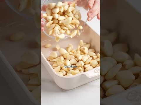 Wir machen Kartoffelbrei aus 100 Knoblauchzehen🤯✨