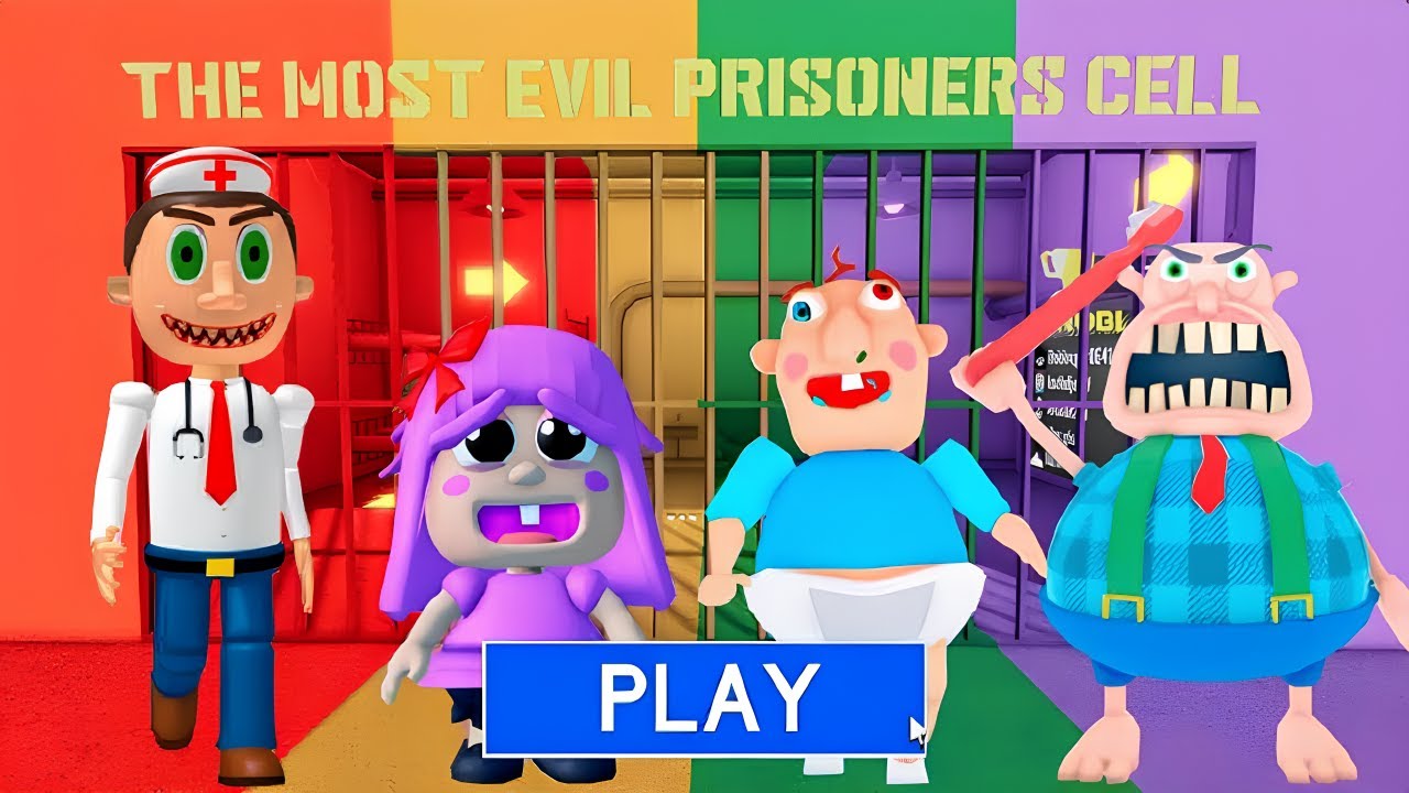 EVIL DOCTOR VS BABY POLLY VS BABY BERRY VS MR MEANIE? OBBY Full Gameplay