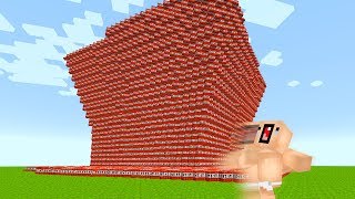 COMO UM NOOB É CAPAZ DE FUGIR DESSE TSUNAMI DE TNT?! (EXPLOSIVO MINECRAFT)