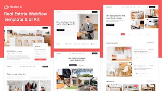 Realtor X - Real Estate Webflow Template | BRIX Templates