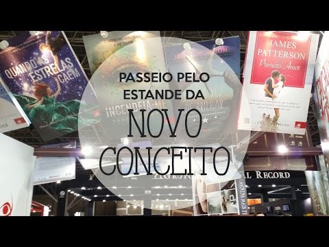 Passeio pelo estande da Editora Novo Conceito