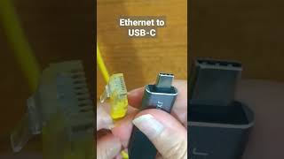 Ethernet to USBC