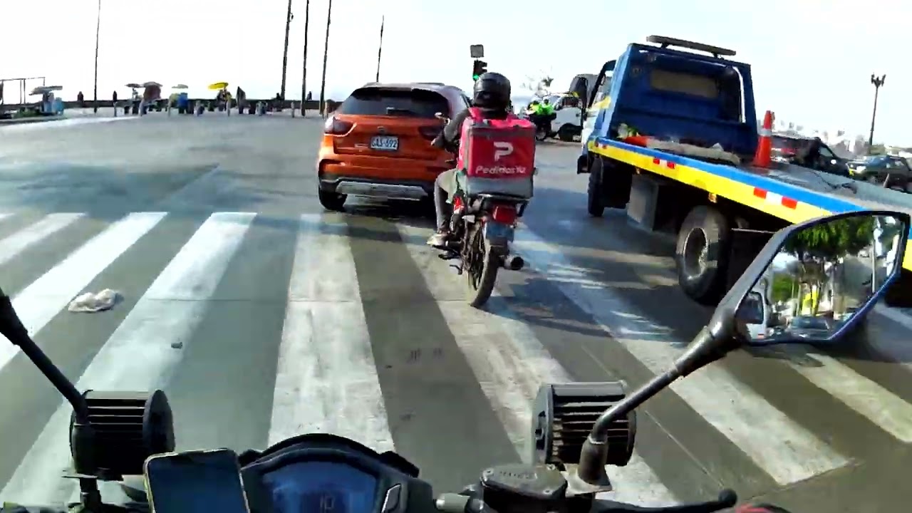 Vamos en Moto: La ruta con la mejor vista de Lima 🌊🏍️ (La Herradura - Chorrillos)