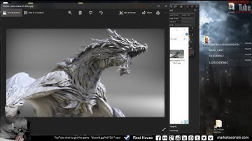 animal sculpting  creature#zbrush #717 #2018 #wizard #gamedevelopment #gamedev #unrealengine #ue4
