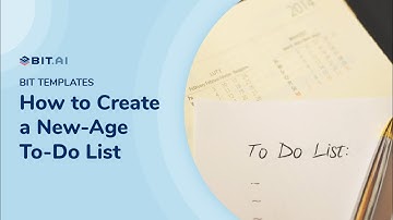 How Create a To-do List | Bit.ai