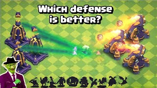 Which Defense will WIN? (Clash of Clans)