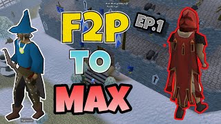 New Beginnings !!  F2P TO MAX - Episode 1  [ OSRS ]