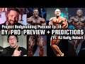 Ny pro preview  predictions ft aj kelly robert  project bodybuilding podcast ep 10