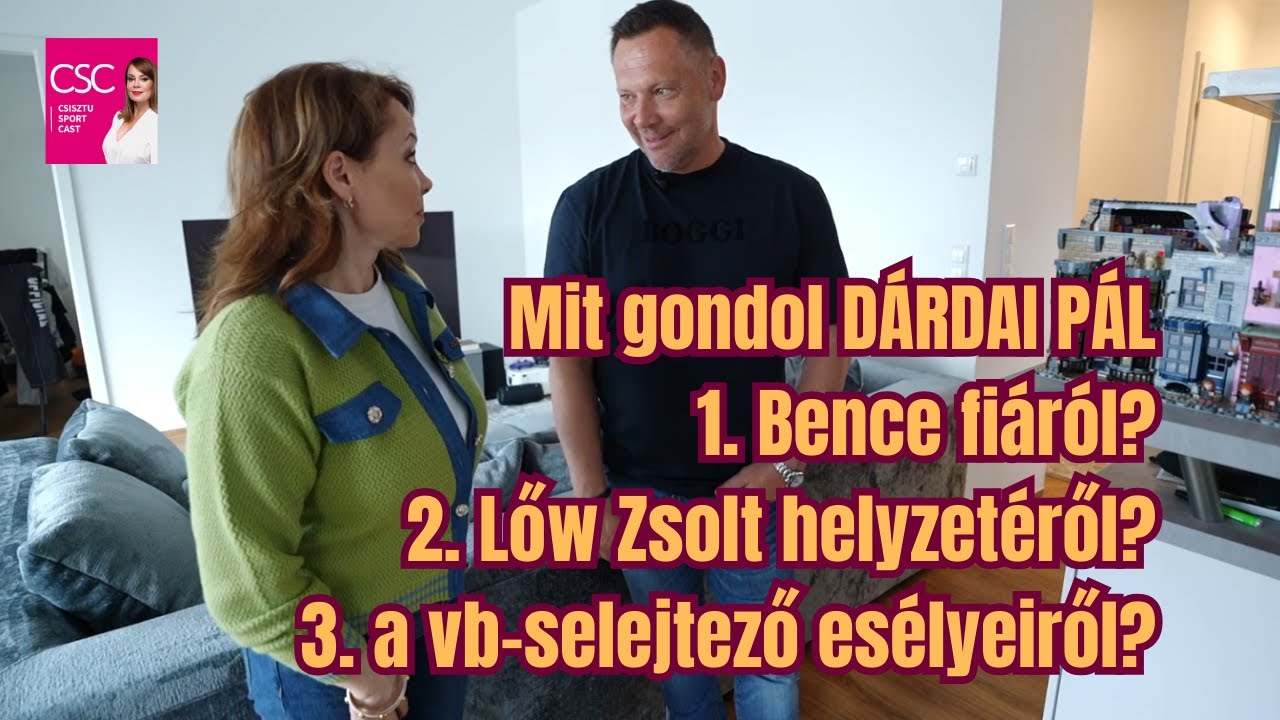 „Bence fiam nem kérdezett meg minket, mielőtt döntött” − Dárdai továbbá Rossiról, Lőwről, Fioláról