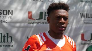 ahmmon richards spring practice presser 4 13 2107