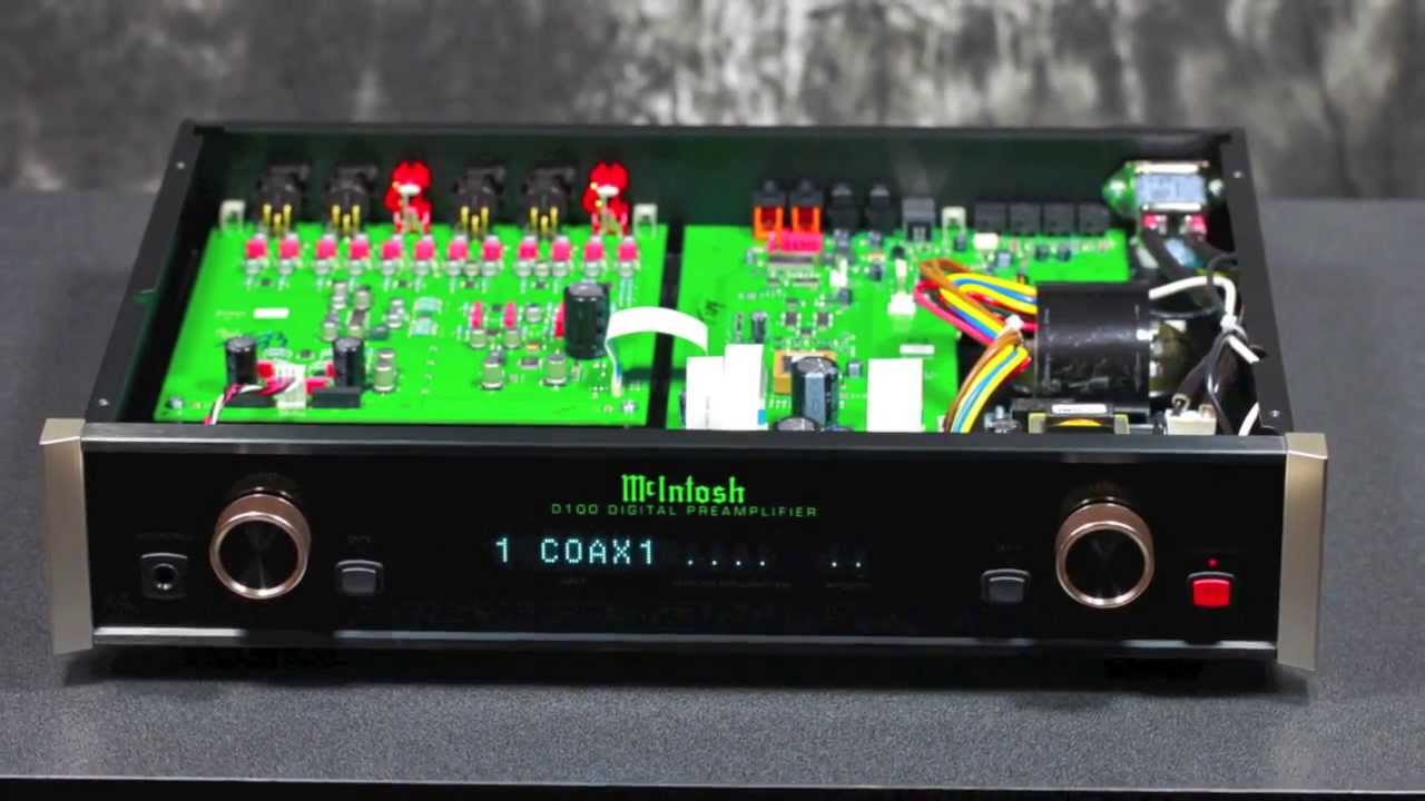 McIntosh D100 Digital Preamplifier