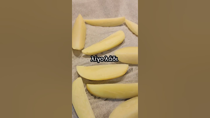 baked potatoes # Ψητές πατάτες φούρνου σαν τηγανιτές