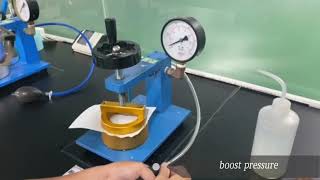 We Conducted A Controlled Waterproof Test On Our Eptfe Vent Membrane.