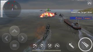 Warship battle | 3D world war 3 | Android warship battle games | 4k video | 2020 screenshot 5