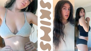 Skims Try On Haul | Molly Tries On Kim K's New Fashion Label