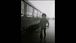 Jimi Hendrix Coming for the Final Concert Performance at the Isle of Fehmarn in Germany, 1970.