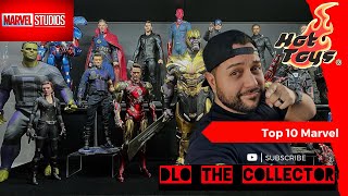 TOP 10 MARVEL HOT TOY FIGURES IN MY COLLECTION