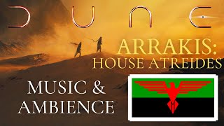 DUNE 2021 Music & Desert Ambience | Arrakis - House Atreides Theme (HD 1080p)