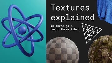 React Three Fiber & Three.js - Textures Explained