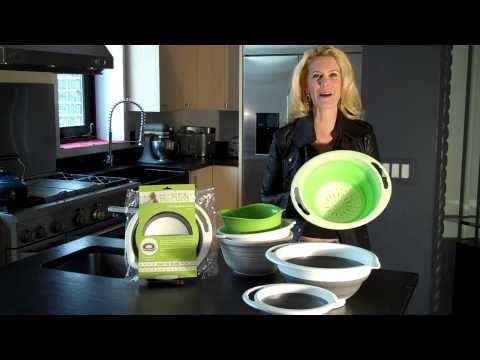 Alex McCord's Collapsible Bowls and Colanders