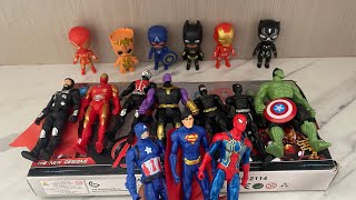 AVENGERS SUPERHERO TOYS #17/Action Figures/Unboxing, Spiderman, Ironman,Hulk,Thor, Captain America