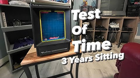Vectrex - Will It FIRE Up After 3 Years Of Sitting???