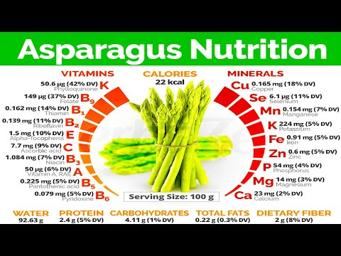 ASPARAGUS nutrition - Why is it so HEALTHY? - YouTube