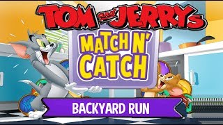 TOM AND JERRY - Match and Catch Backyard Run. Fun Tom and Jerry 2018 Games. Baby Games #LITTLEKIDS screenshot 5