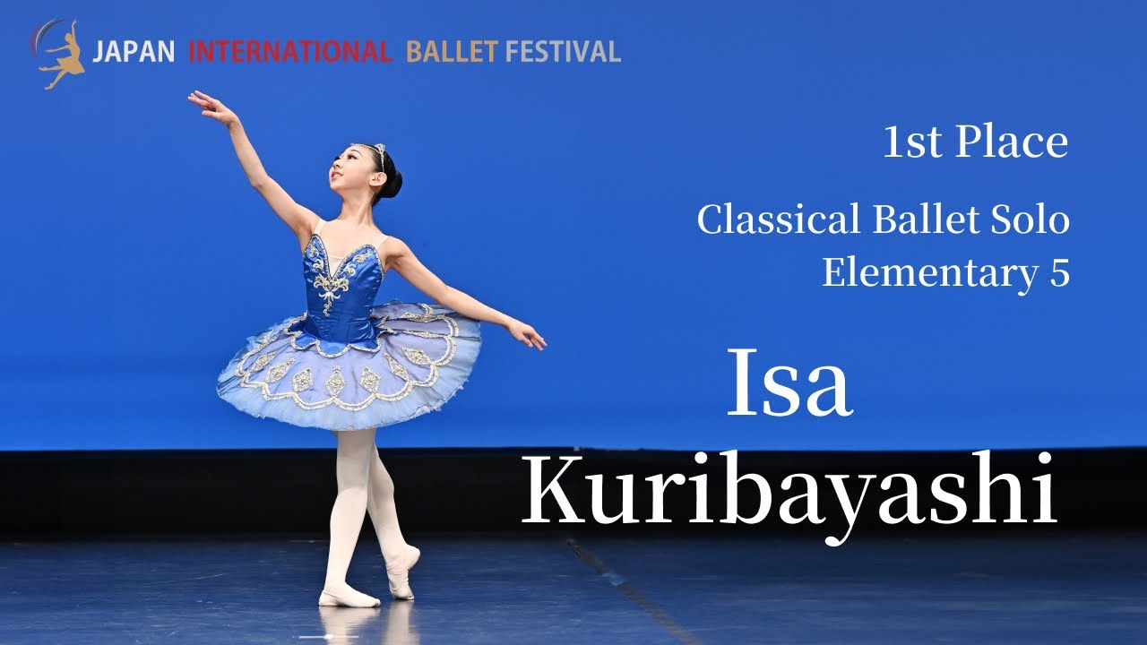 バレエ ihinchan JIBF2024Winter Winner 栗林 緯沙 Isa Kuribayashi Japan