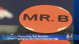 'MR. B' Decals To Don Broncos Helmets To Honor Pat Bowlen