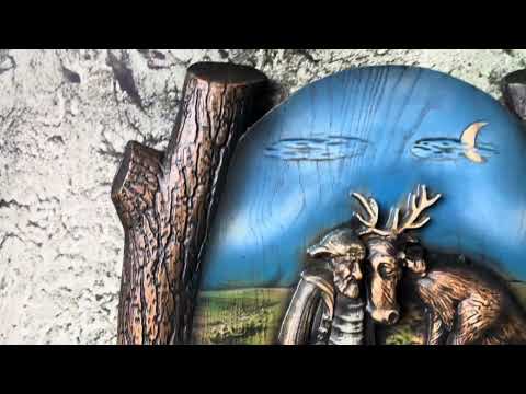 Настінна картина «П’яний мисливець» — іронія для для мисливського інтер’єру, видео 1