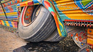Emergency Truck Repair Broken Axle & Cracked Rear Wheel Housing Fix 
