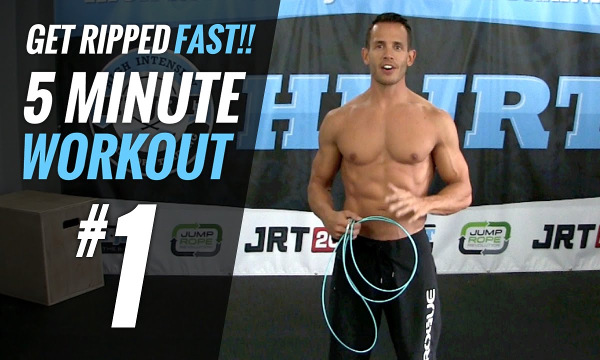 5 Minute Cardio Workout #1 - YouTube